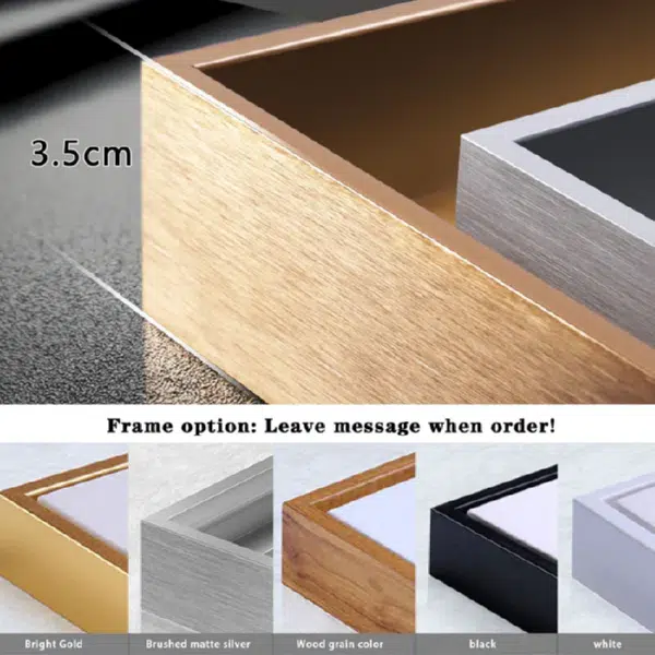 Textured Painting with Kiln-Dried Wood Frame