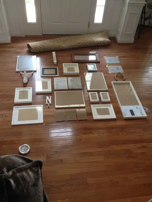Gallery Wall Floor Layout