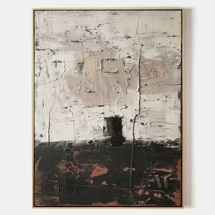 Textured Painting Close Up