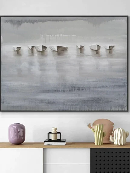 Misty Boats